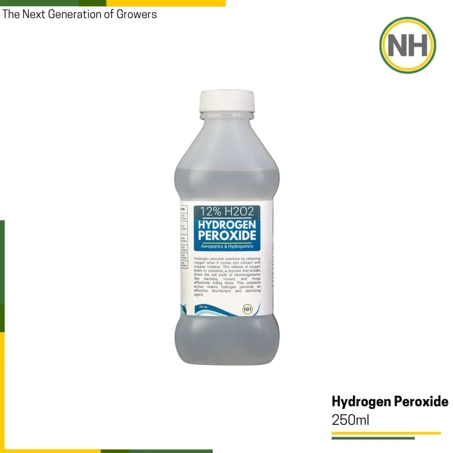 NH Hydrogen Peroxide 12% – Food Grade Oxidizing & Sanitizing Solution from NutriHydro