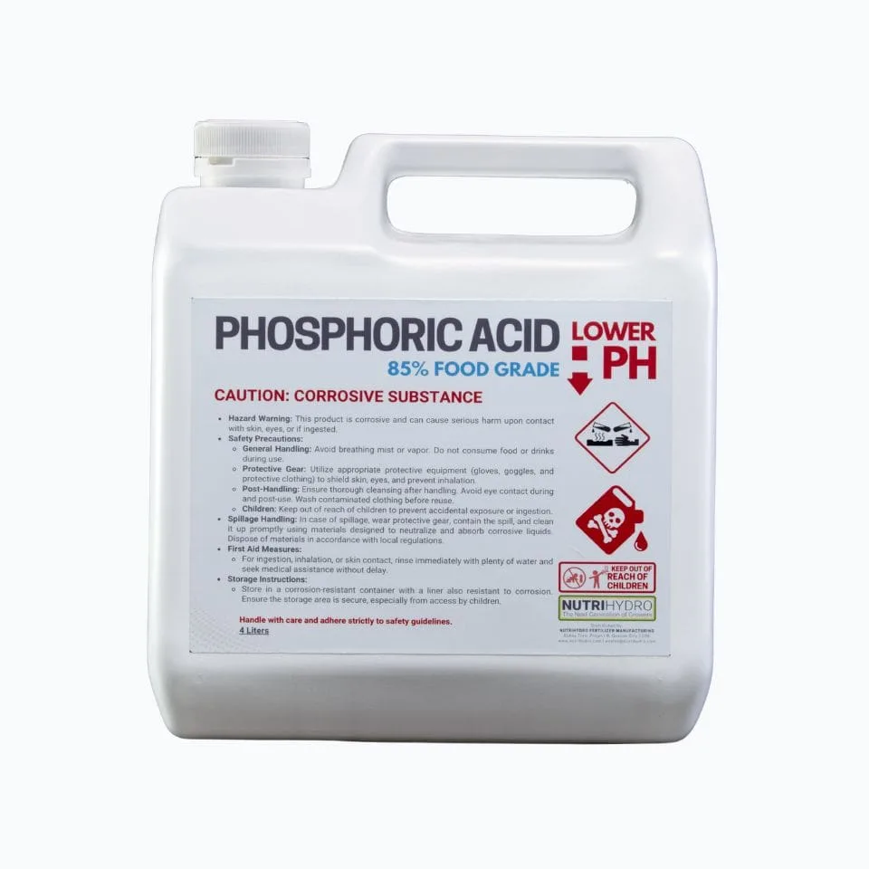 Phosphoric Acid 85% (Food Grade) from NutriHydro